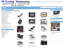 Tablet Screenshot of fp-tuning.hu